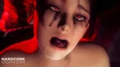 Abspielen (3d) brobdingnagian teras ruiniert einen gemäßigten gehörnten Babyporno