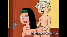 Oynat Amerikan dili baba parodi hentai seks