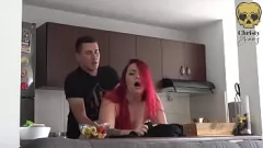 Play Redhead MILF Chrisy Evans Fucks Jeans Paul's Monster Cock for Breakfast