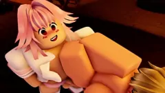 Riproduci Hentai Futanari Orgy: Sabre e Astolfo in un gioco porno toon
